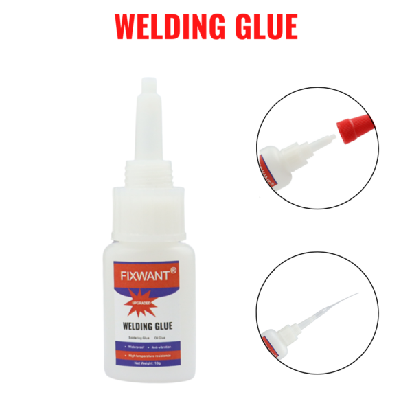 FIXWANT Instant Shoe Glue 35g Plastic Wood Metal Rubber Tire Fast