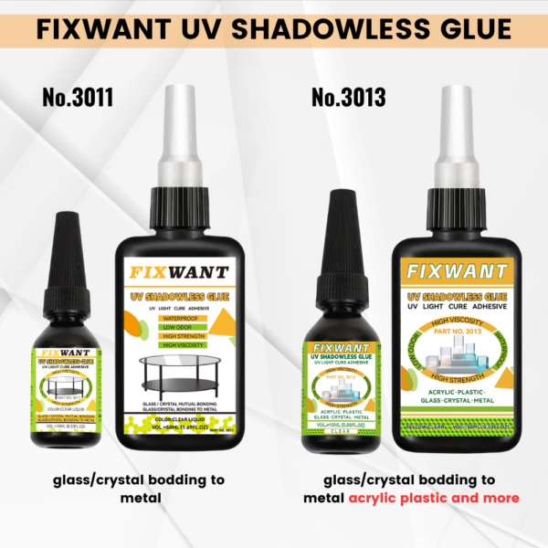 FIXWANT 3011 UV Shadowless Glue Clear 10ML/50ML