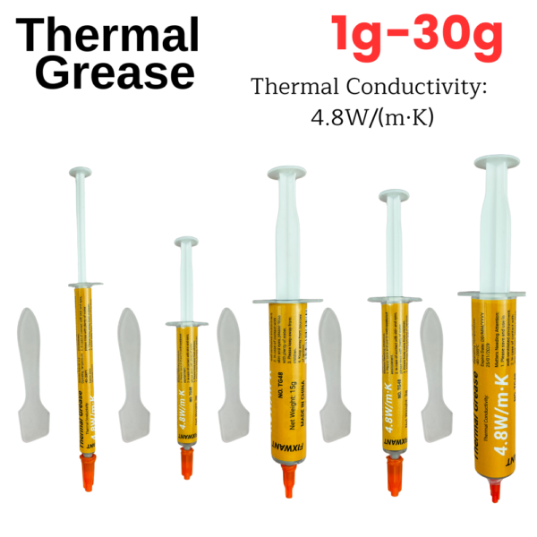 FIXWANT TG48 Thermal Conductive Grease 4.8W/m.K 1g/ 3g/ 7g /15g/30g