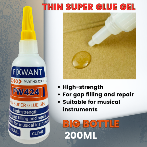 FIXWANT Thin Super Glue Gel 200ML